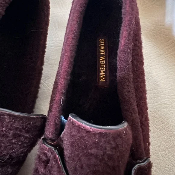 Stuart Weitzman Bromley Shearling Loafers - Picture 5 of 6